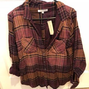 FRANCESCAS Buttoned Tunic NWT